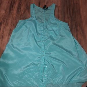 Teal Blouse